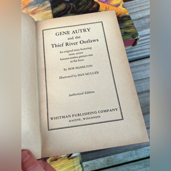 Gene Autry Hardcover Books Original Dustjackets Vintage 1940s Cowboy Lot Of 4 - Picture 7 of 15